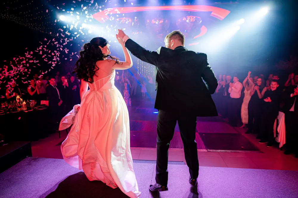 Casamiento celebrándose en Puro Pilar
