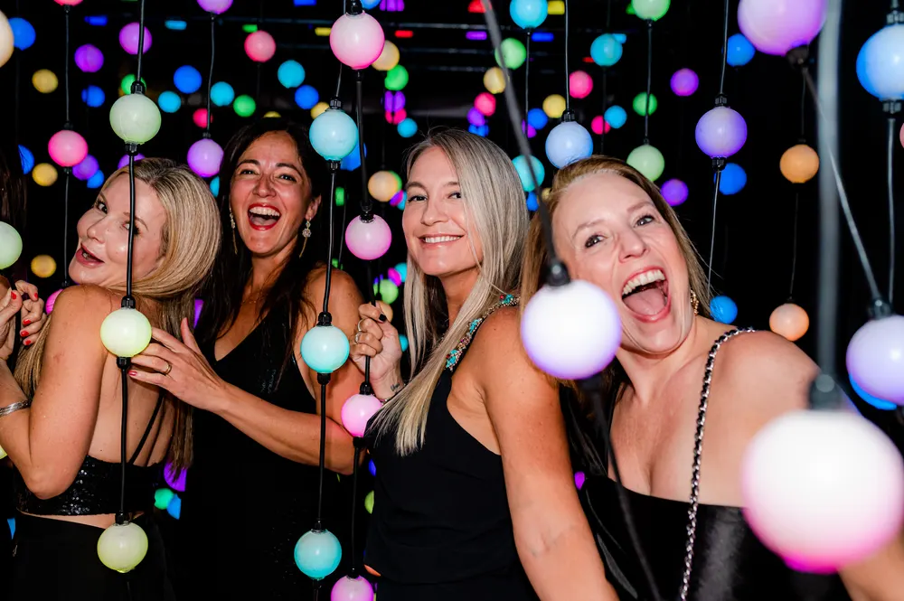 Pista de baile en una fiesta de 15