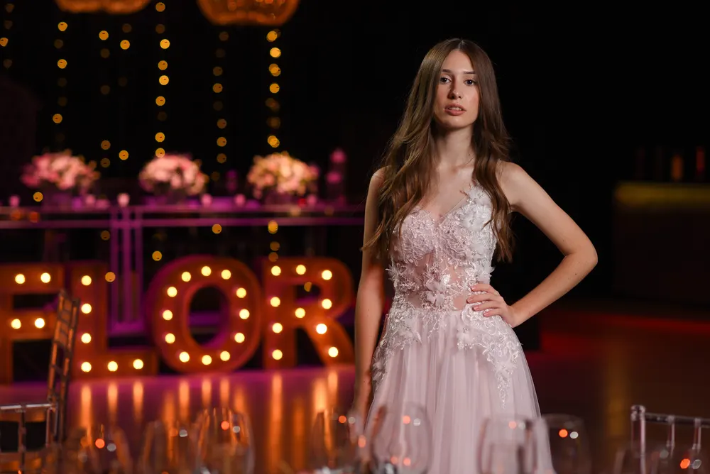 Entrada de quince años al salón